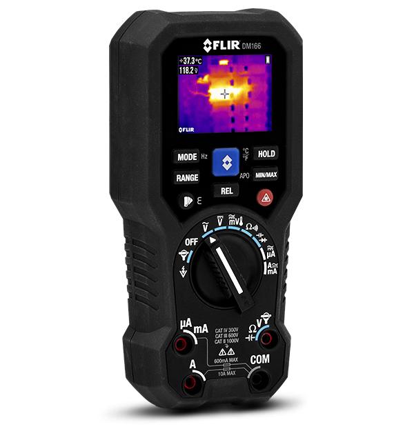  Đồng hồ đo điện vạn năng có camera đo nhiệt TRMS DM166