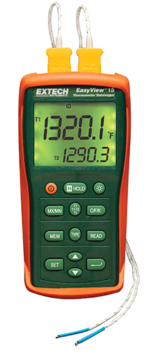 Máy đo nhiệt độ 2 kênh Extech EA15