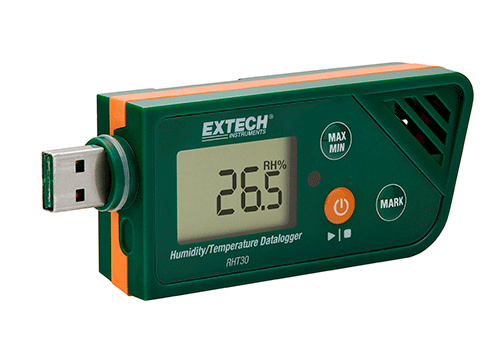 Máy ghi dữ liệu độ ẩm và nhiệt độ Extech RHT30