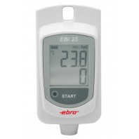 Máy tự ghi nhiệt độ và Độ ẩm điện tử hiện số EBRO EBI 20-TH1