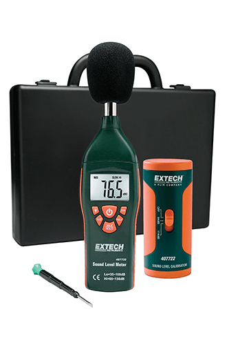 Máy đo cường độ âm thanh Extech 407732-Kit