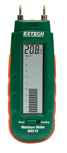 Máy đo độ ẩm gỗ và VLXD Extech MO210