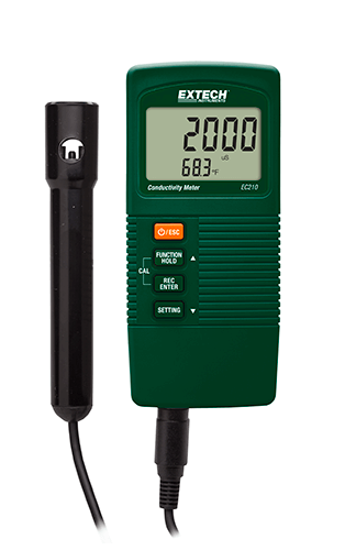 Máy đo độ dẫn điện và nhiệt độ Extech EC210