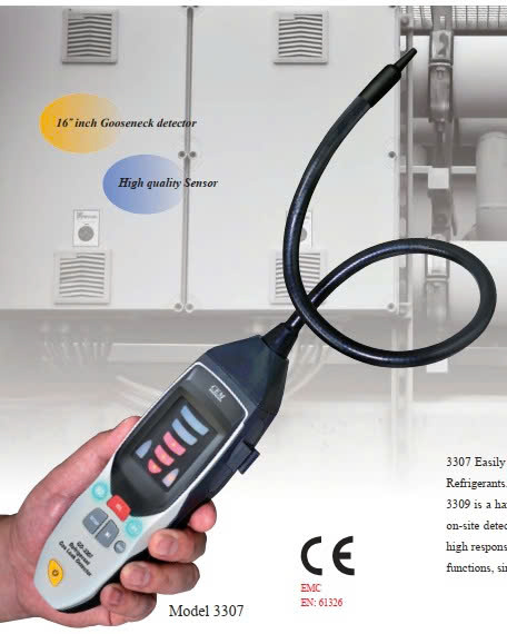 Máy đo rò rỉ khí ga lạnh CEM GD-3307