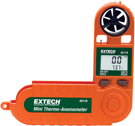 Máy đo vận tốc gió và nhiệt độ Extech 45118