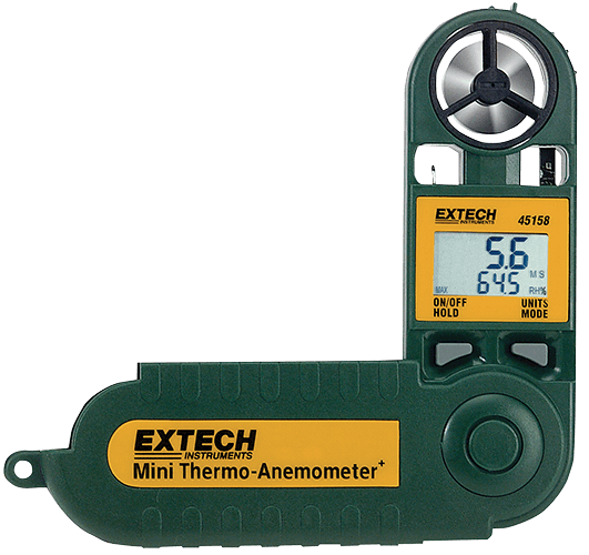 Máy đo vận tốc gió và nhiệt độ Extech 45158