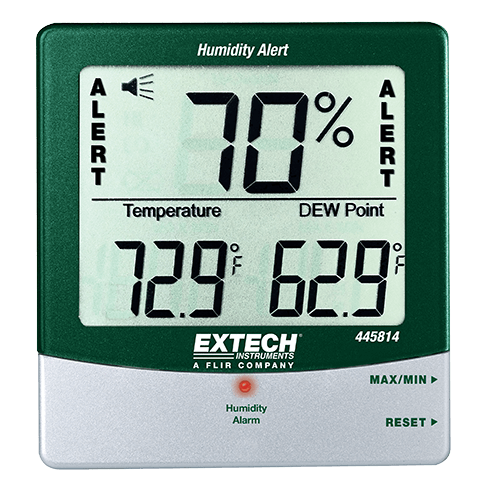 Máy đo độ ẩm và nhiệt độ Extech 445814