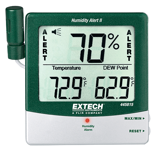 Máy đo độ ẩm và nhiệt độ Extech 445815