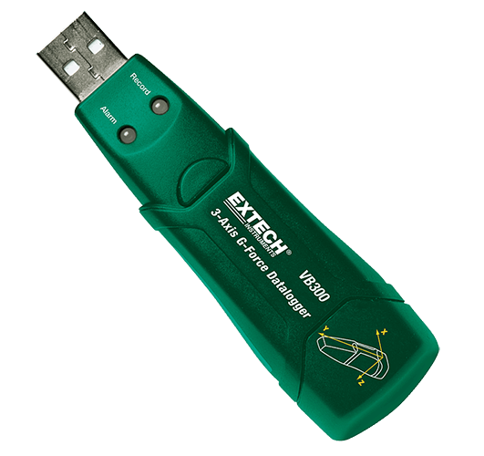 USB ghi dữ liệu độ rung Extech VB300